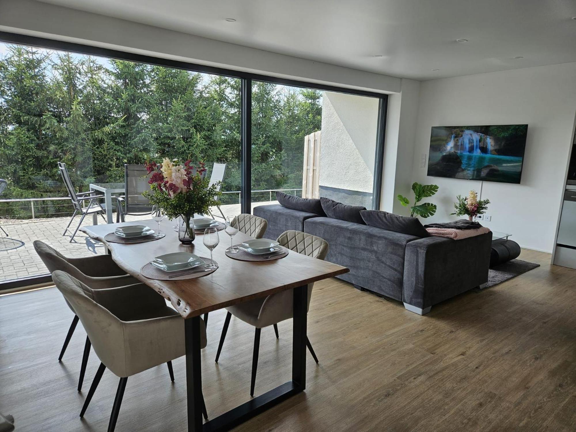 Stilvolle Wohnung Mit Blick Und Selbst-Check-In باد برلبورغ المظهر الخارجي الصورة